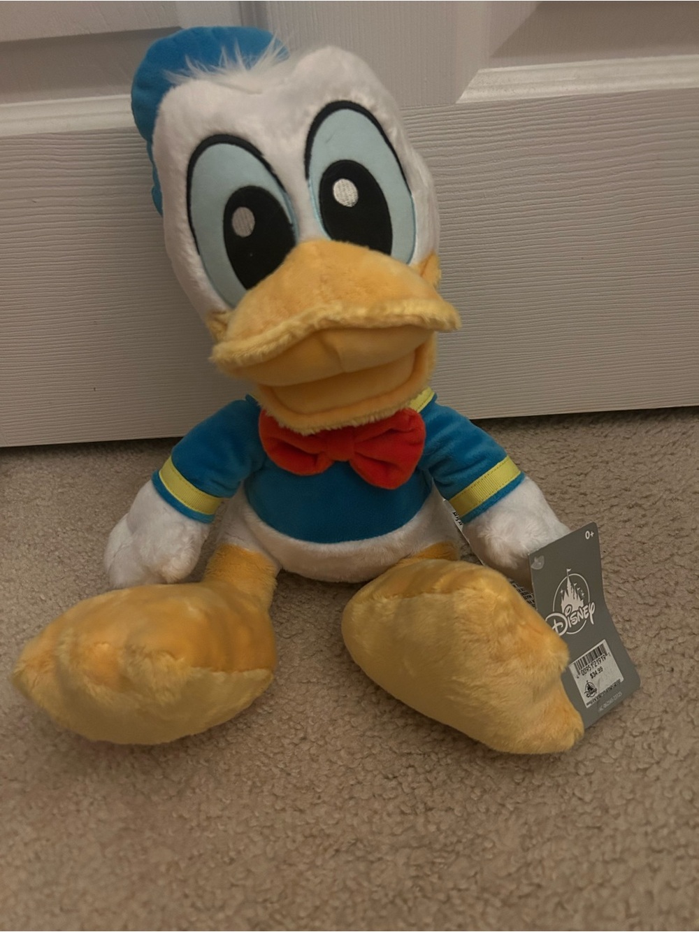 Disney Parks Donald Duck Big Feet Plush